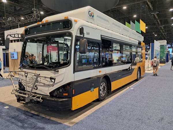 An electric bus from RIDE