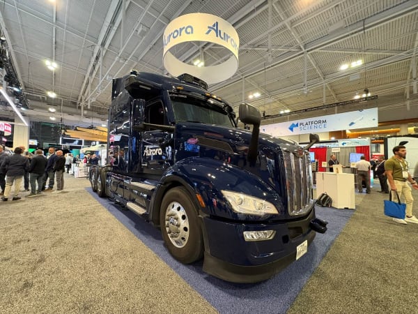 Aurora autonomous truck.