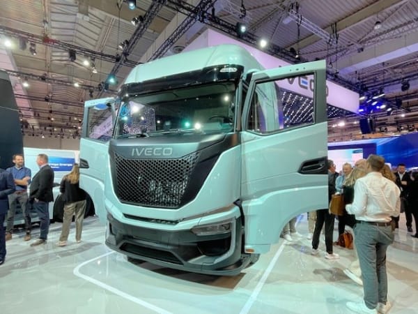 Iveco Class 8 truck at IAA 2024.