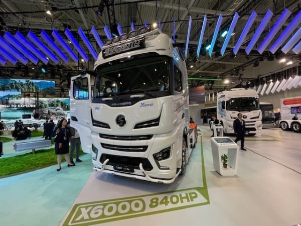 Shacmoto heavy truck at IAA 2024.