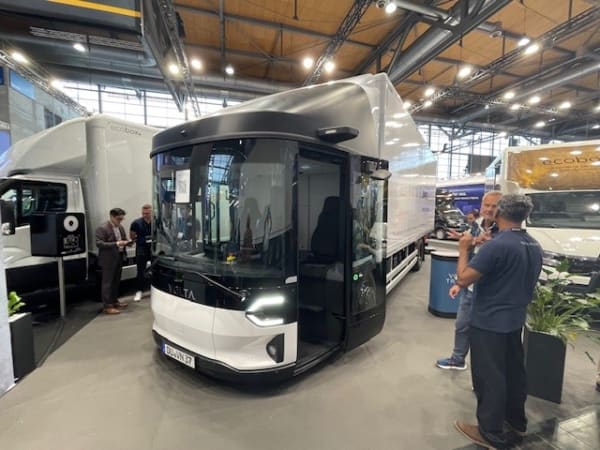 Volta BEV delivery van.