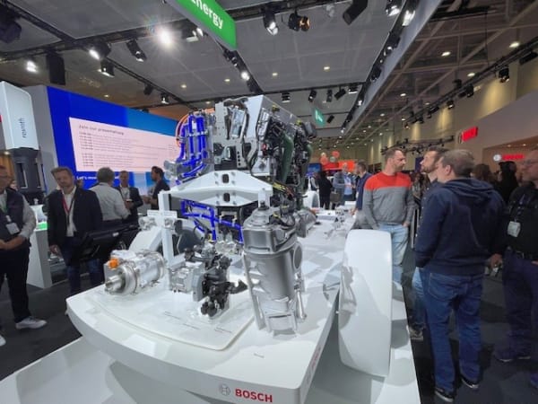 Bosch hydrogen engine concept.