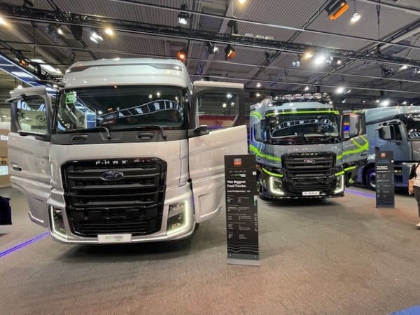 2024 Ford Class 8 cabover trucks.