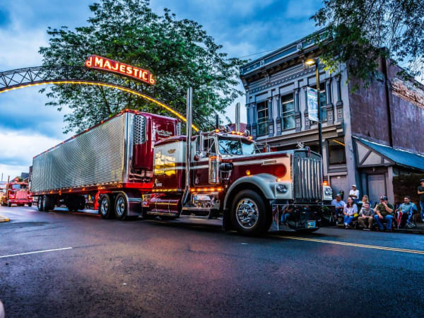 2025 Classic Kenworth Truck Parade.