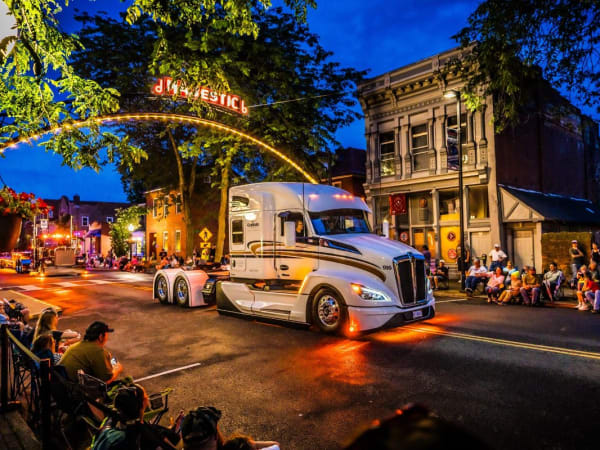 2025 Classic Kenworth Truck Parade.