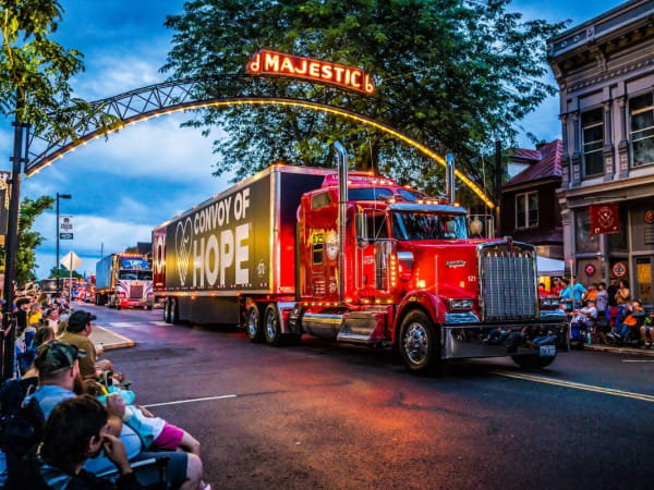 2025 Classic Kenworth Truck Parade.