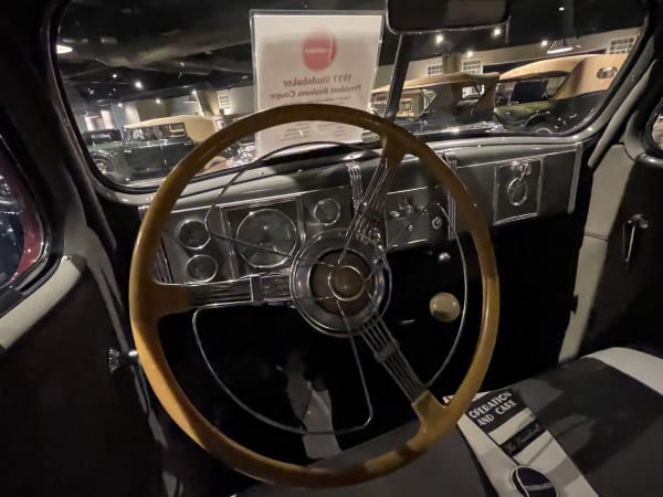 Armacost Museum - 1942 Studebaker dash. 