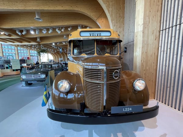 1954 Volvo L224 bus.