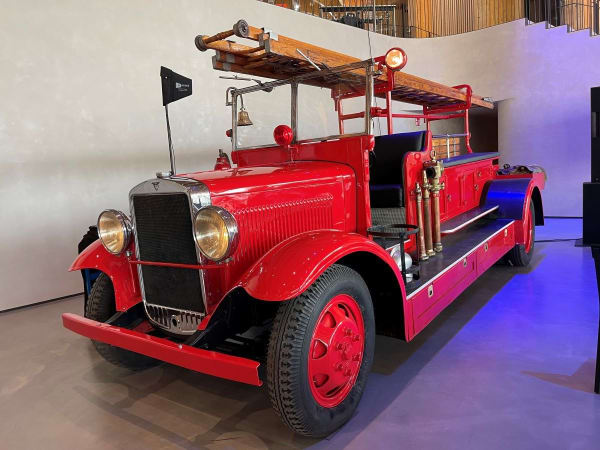 1920s Volvo fire truck. 
