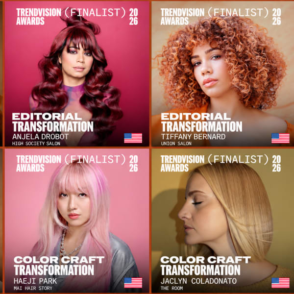 A graphic of six model images