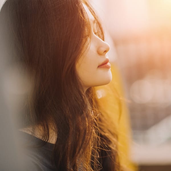 A woman alone