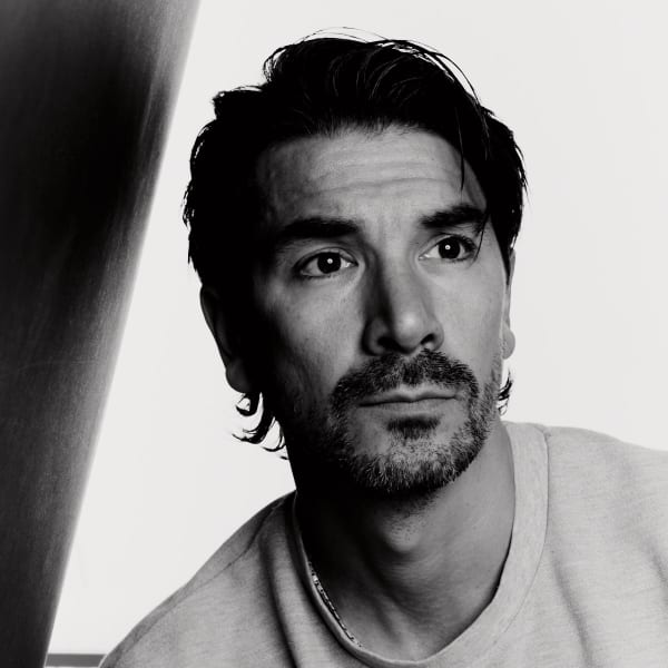 A man with a moustache and beard