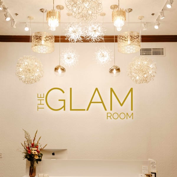 The Glam Room front desk