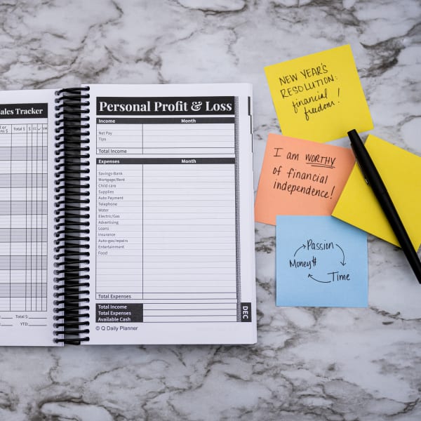 The Q Daily Planner for service professionals