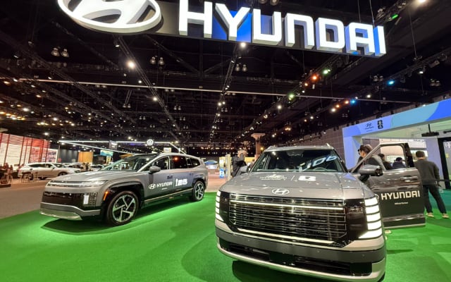 Hyundai exterior car shot LA Auto Show