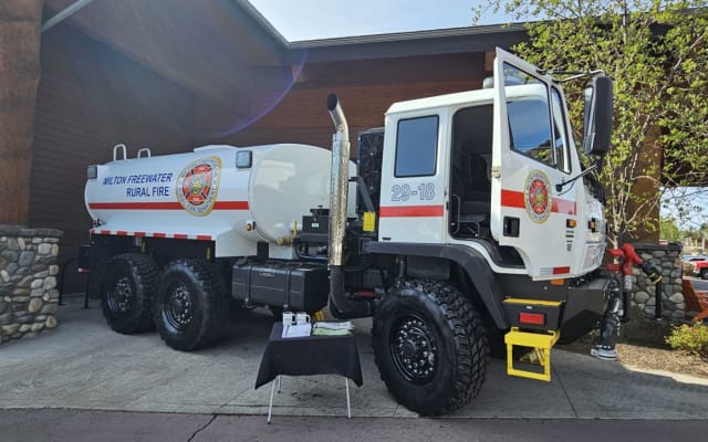 An Acela Monterra 6x6 for Milton Freewater Rural Fire District