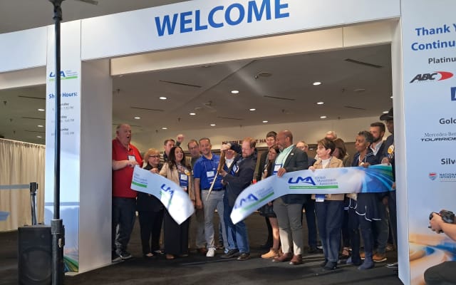 Ribbon cutting at UMA Expo 2026