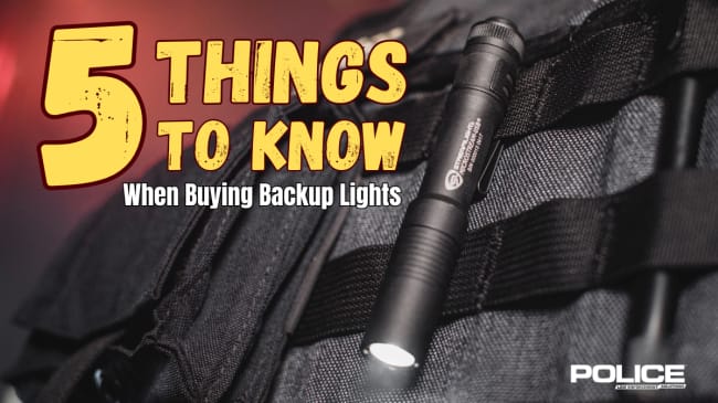 5 Things to Know When Buying Backup Lights for Patrol Use