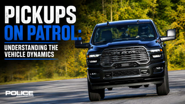 Pickups on Patrol: Understanding the Vehicle Dynamics
