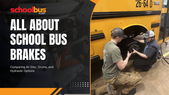 Take a Brake: How School Bus Air Disc, Drum & Hydraulic Systems Compare