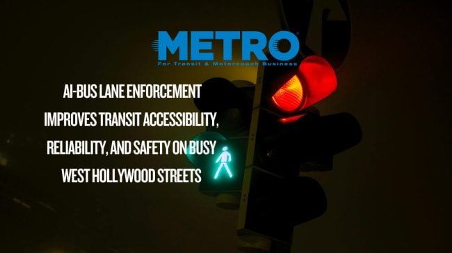 AI Bus Lane Enforcement Boosts Safety, Reliability in West Hollywood