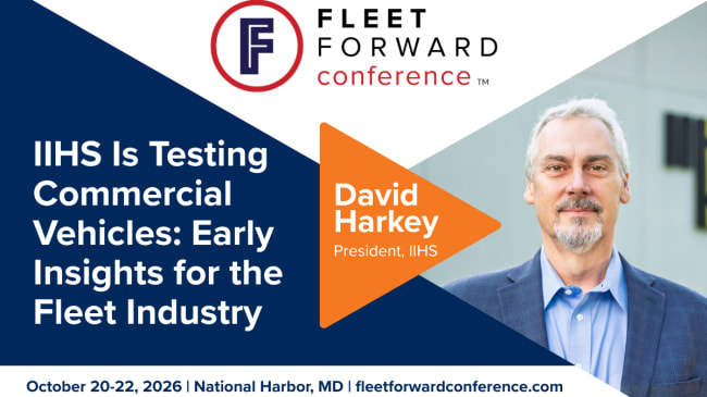 IIHS Brings Commercial Vehicle Safety Analysis to 2026 Fleet Forward Conference Stage