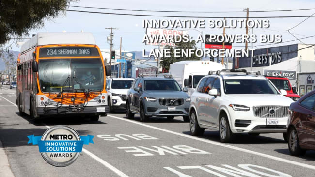 LA Metro, City of West Hollywood, and Partners Advance Smarter Bus Lane Enforcement