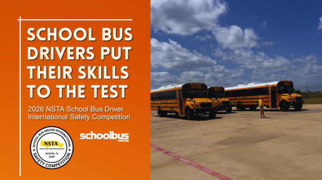 NSTA Announces 2026 School Bus Driver International Safety Competition Winners