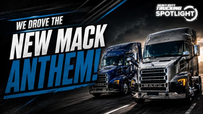 Behind the Wheel of the New Mack Anthem [Video]