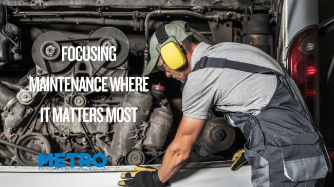 Data-Driven Maintenance: Focusing Effort Where It Matters Most
