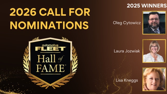Call for Nominations: 2026 Fleet Hall of Fame