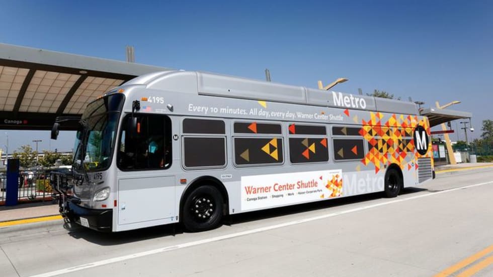 An L.A. Metro Bus