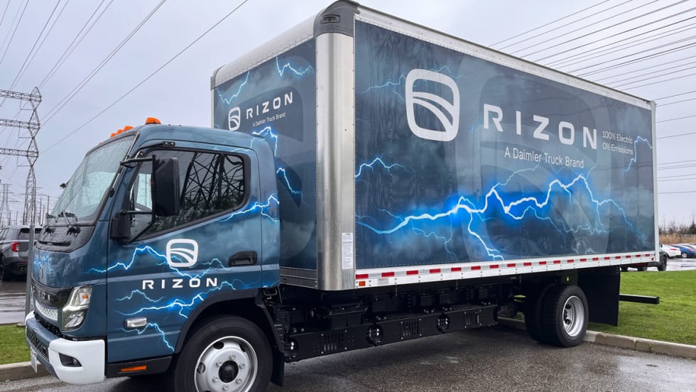 Daimler Rizon Class 4-5 electric truck