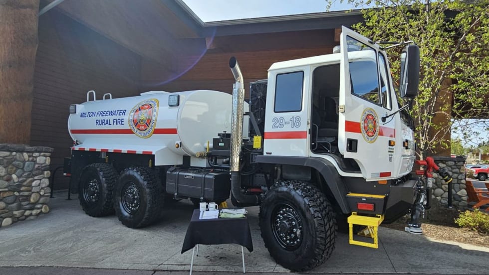 An Acela Monterra 6x6 for Milton Freewater Rural Fire District