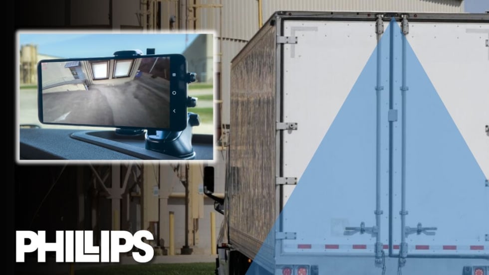 Illustration of backup camera view