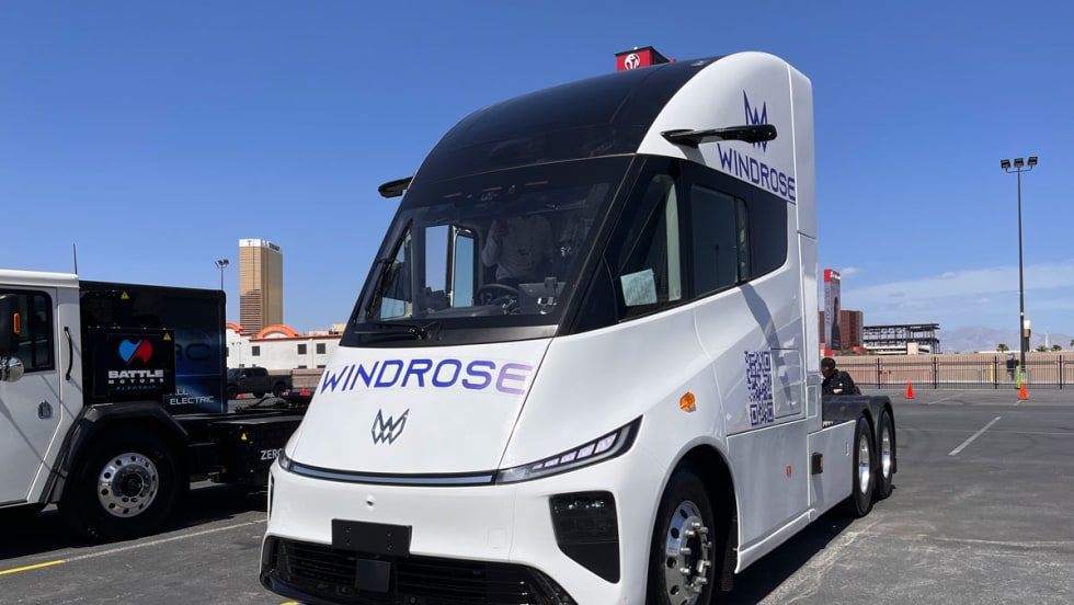 Windrose zero-emissions truck