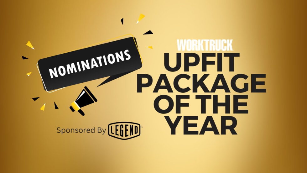 Gold Image, Call for Entries, Work Truck Upfit Package of the Year
