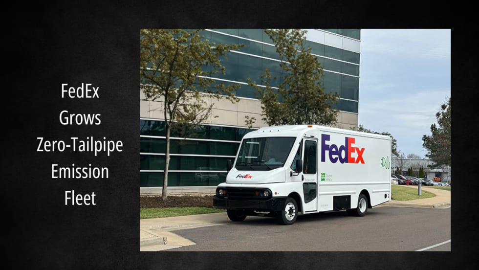 A FedEx branded Workhorse W56