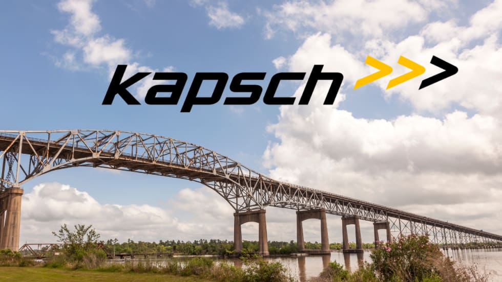 Calcasieu Bridge in Louisiana 
