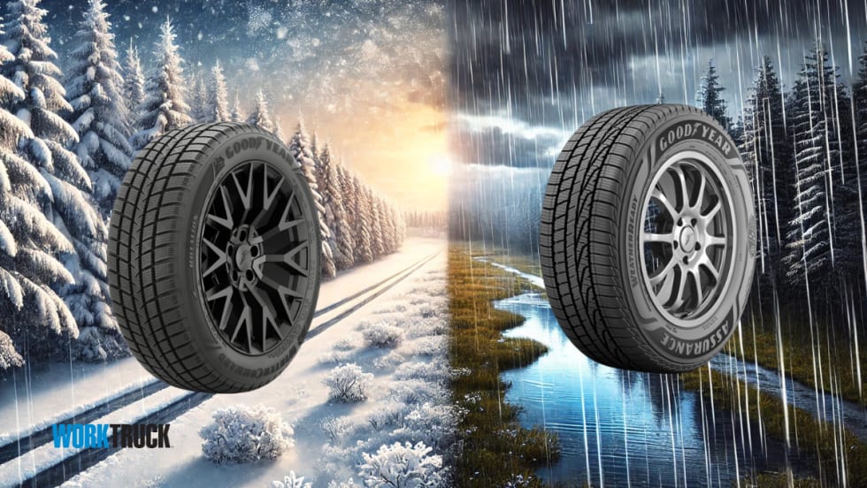 Snow vs rain and Goodyear tires
