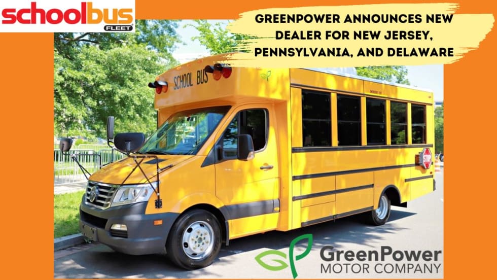 GreenPower Type A School bus