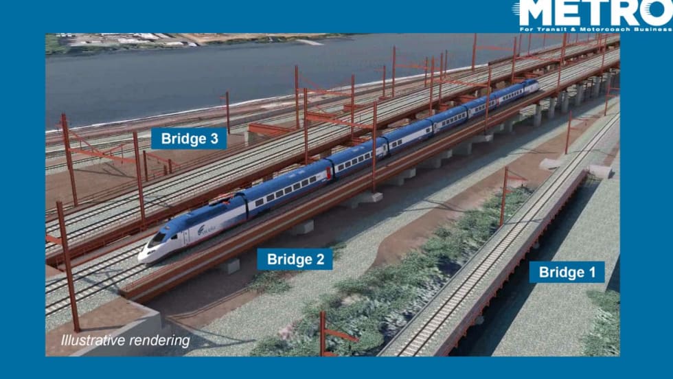 Amtrak Sawtooth Bridge Render