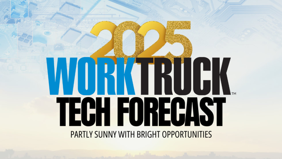 2025 Work Truck Tech Forecasts: Partly Sunny with Bright Opportunities