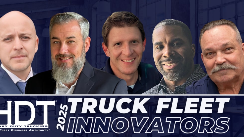 Headshots of HDT's 2025 Truck Fleet Innovators