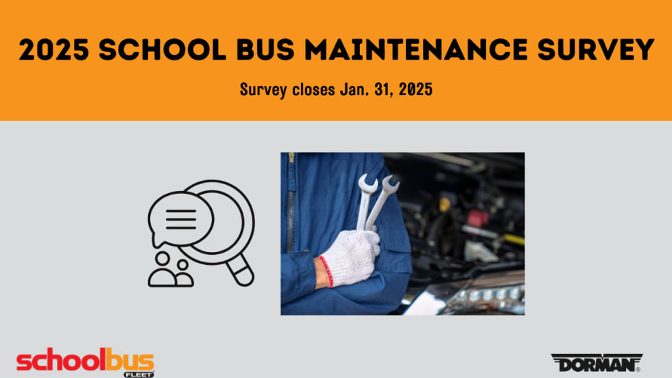 2025 School Bus Maintenance Survey