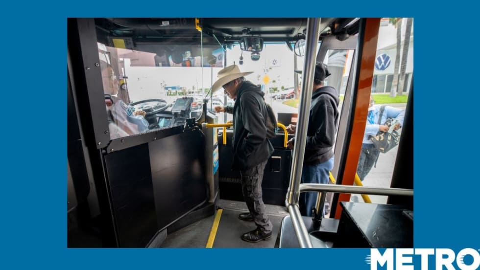 LA Metro Bus Barrier