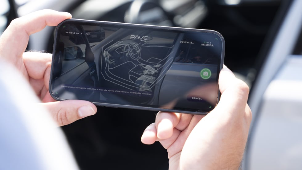 PAVE AI vehicle inspection