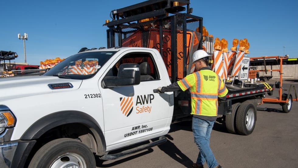 AWP Safety truck