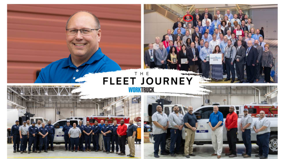 Wayne Corum, fleet manager