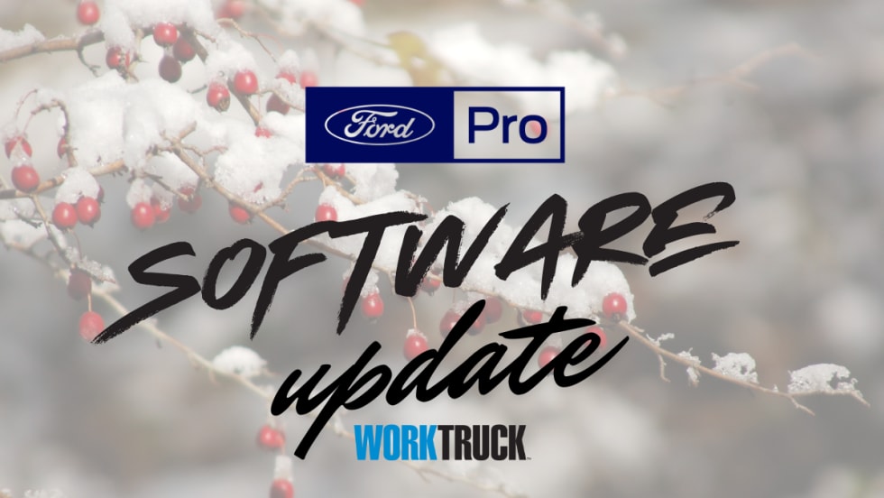 Ford Pro Software Update February 2025